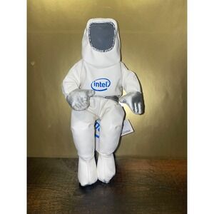 NWT Intel BunnyPeople Mascot Plush Toy Bunny Suit Astronaut
